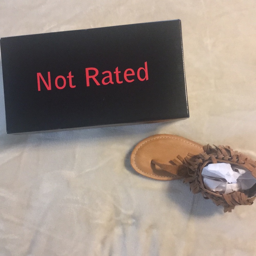 Not Rated Boho Tassel Sandals